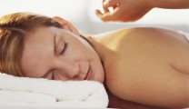 Woman Receiving Massage